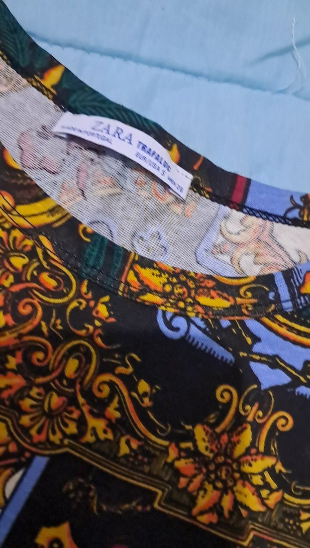 Zara Kısa Kollu Bluz - Görsel 2