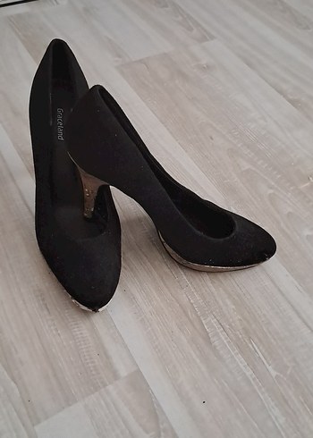 Diğer Kadın Siyah Dolgu Topuklu Ayakkabı