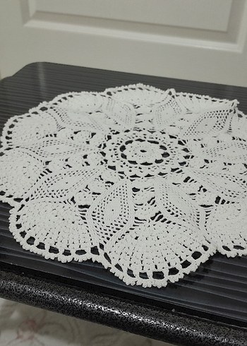 El Örgüsü Beyaz Dantel Amerikan Servisi - Görsel 3