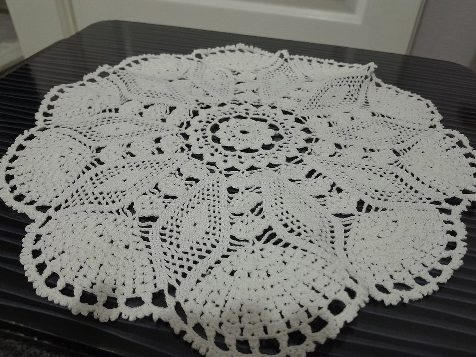 El Örgüsü Beyaz Dantel Amerikan Servisi - Görsel 2