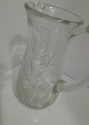 Desenli Cam Sürahi - Görsel 5