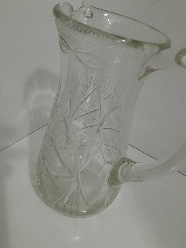 Desenli Cam Sürahi - Görsel 5