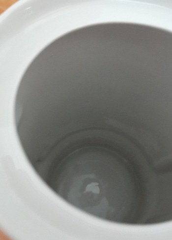 Pastel Renkli Beyaz Çiçekli Demlik - Görsel 5