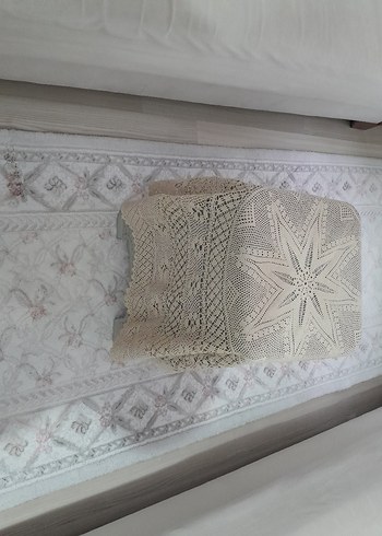 Bohem El Yapımı Örgü Masa Örtüsü - Görsel 6