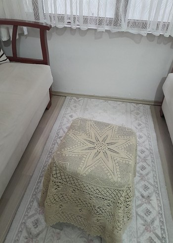 Bohem El Yapımı Örgü Masa Örtüsü - Görsel 9