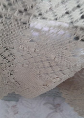 Bohem El Yapımı Örgü Masa Örtüsü - Görsel 10