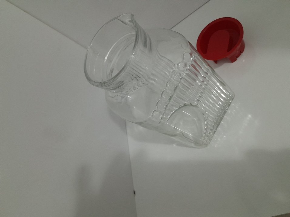 Kırmızı Kapaklı cam surahi dolap sesi olsrak uygun - Görsel 3