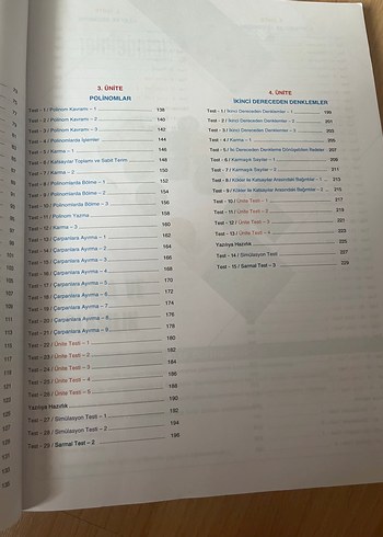 Beden Matematik Soru Bankası 10. Sınıf YKS