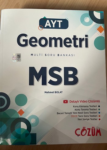 AYT Geometri Planlı Ders Föyü+soru bankası antrenmanlarla geo2