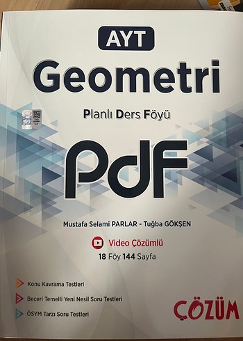 AYT Geometri Planlı Ders Föyü+soru bankası antrenmanlarla geo2