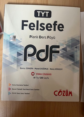 TYT Felsefe Planlı Ders Föyü PDF Kitap