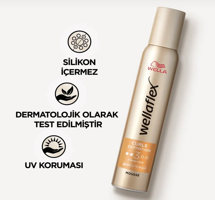 Wella Wellaflex Bukle Tanımlayıcı Saç Köpüğü 200 ml - Görsel 4