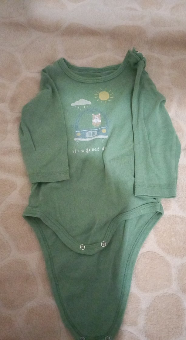 Uzun Kollu Bebek Çıtçıtlı Body - Görsel 3