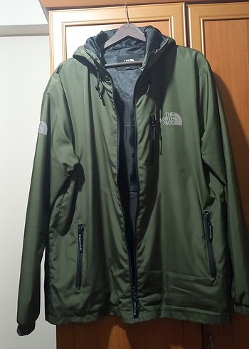 North Face The North Face Erkek Yeşil Kapüşonlu Yağmurluk