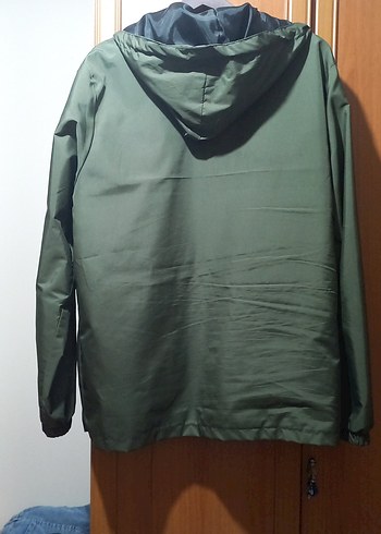 xxl Beden The North Face Erkek Yeşil Kapüşonlu Yağmurluk