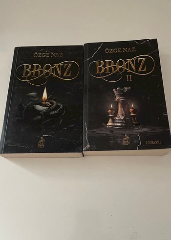 Özge Naz'dan Bronz ve Bronz II Roman Seti