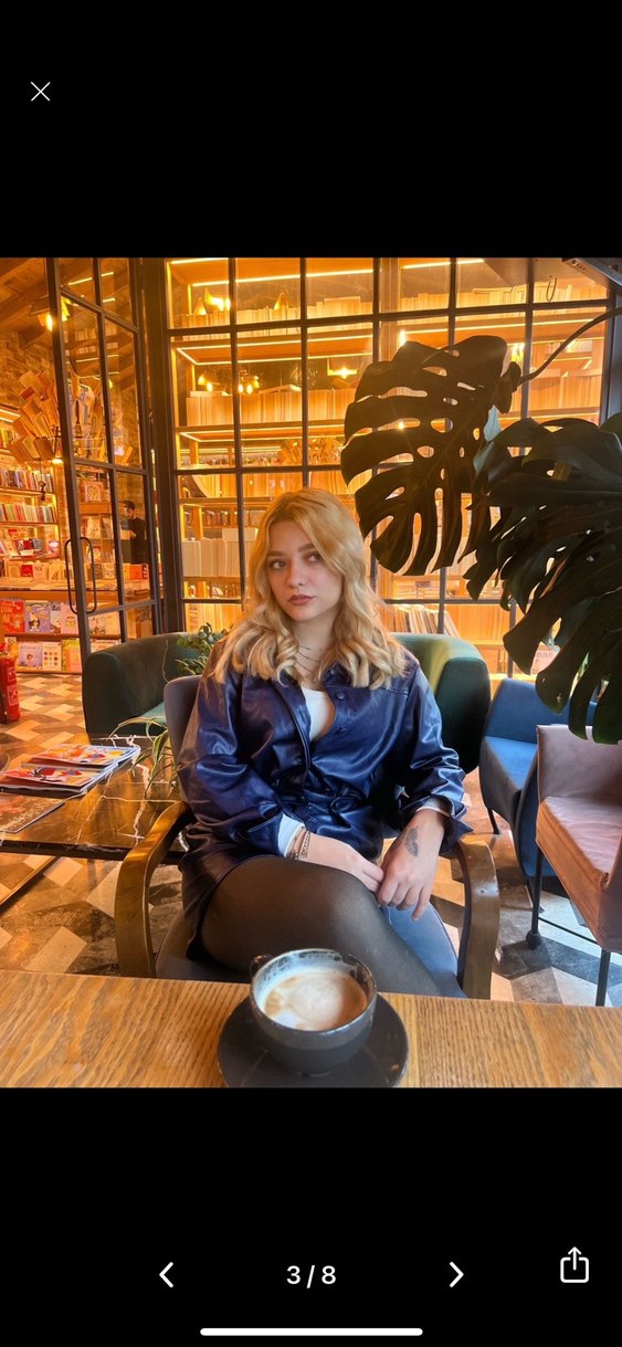 Kadın Mavi Deri Kemerli Mini Tulum - Görsel 5