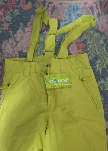 Yeşil Rahat Kesim Erkek Kayak Pantolonu - Görsel 3