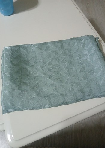 Mavi Pilili Kadın Şal - Görsel 2