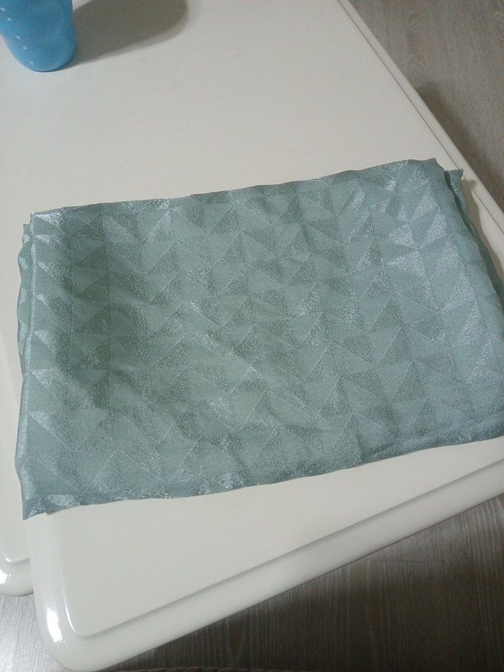 Mavi Pilili Kadın Şal - Görsel 2