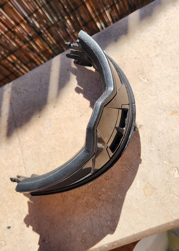 Kemerli Siyah Motorcu Kaskı - Görsel 5