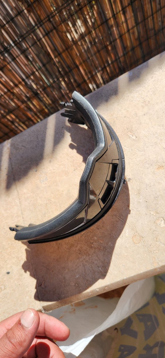 Kemerli Siyah Motorcu Kaskı - Görsel 5