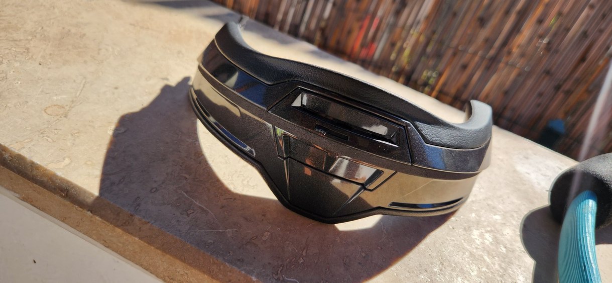 Kemerli Siyah Motorcu Kaskı - Görsel 2