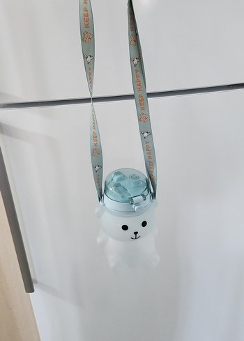 Ayıcık Figürlü Renkli Çocuk Termos - Görsel 4