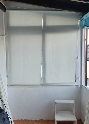 Çağdaş Beyaz store perde - Görsel 6