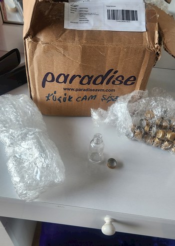 Küçük Cam şişe 20 ml 43 adet sıfır - Görsel 2