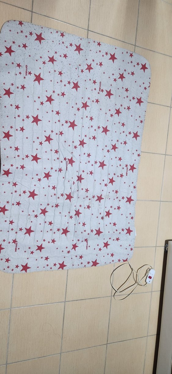 Yıldız Desenli   elektrikli  Battaniye - Görsel 2