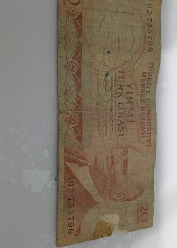 Parlak Kahverengi 100 Lira Eski Banknot teklif üzeri ilan açılır - Görsel 6