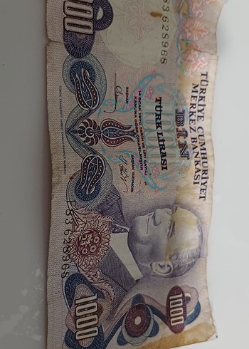 Parlak Kahverengi 100 Lira Eski Banknot teklif üzeri ilan açılır - Görsel 9