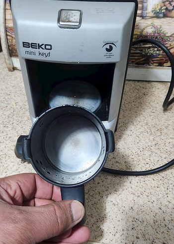 Beko Mini Keyf Gri Kahve Makinesi - Görsel 3