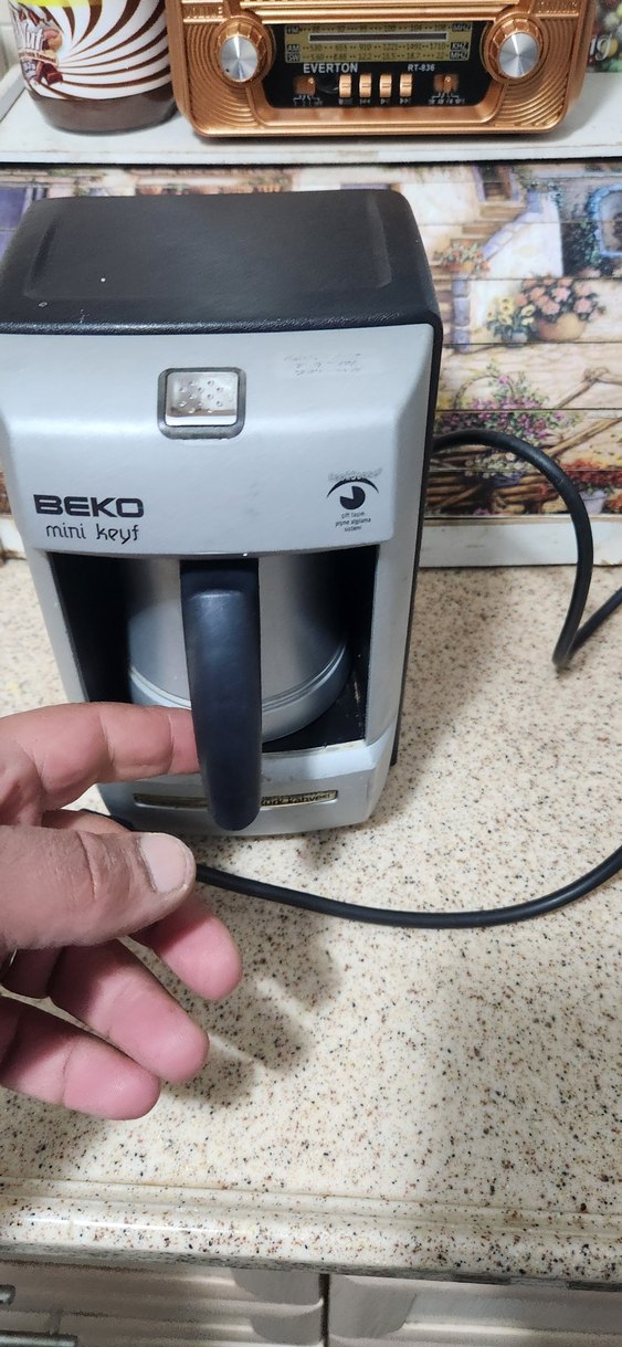 Beko Mini Keyf Gri Kahve Makinesi - Görsel 2