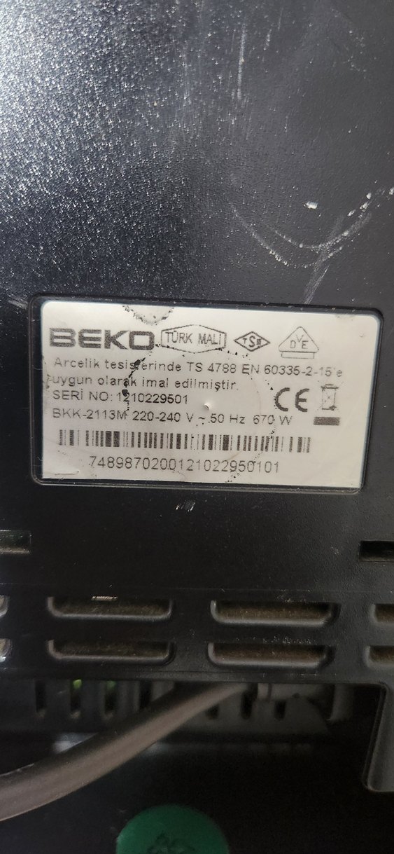 Beko Mini Keyf Gri Kahve Makinesi - Görsel 5