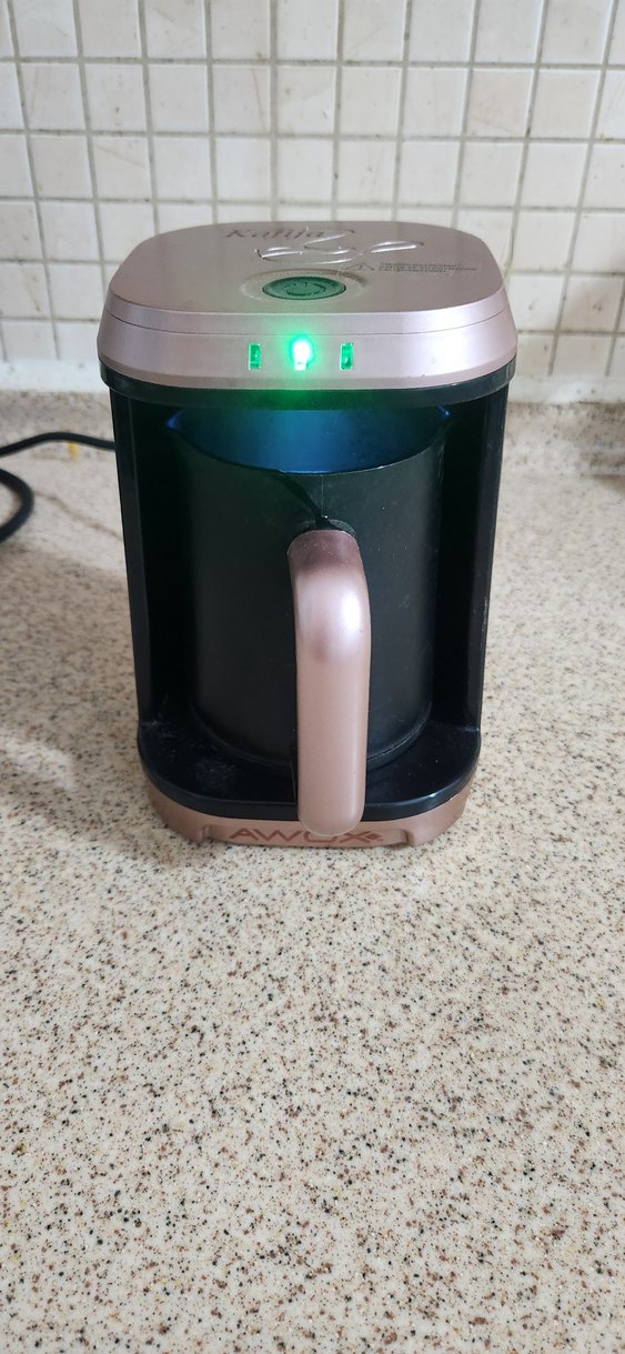 Bej Renkli Kahve Makinesi - Görsel 4