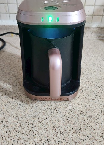 Bej Renkli Türk Kahve Makinesi - Görsel 2