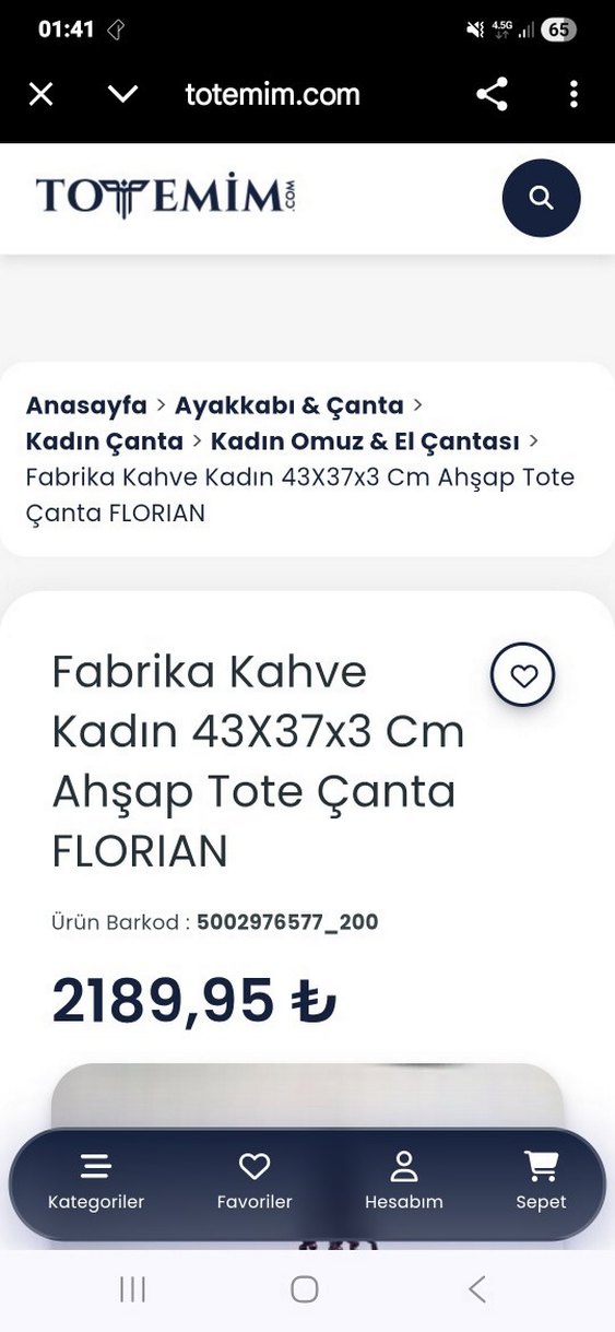 Fabrika marka,Zincir Detaylı Kadın Çanta ahşap sıfır ürün etiket - Görsel 2