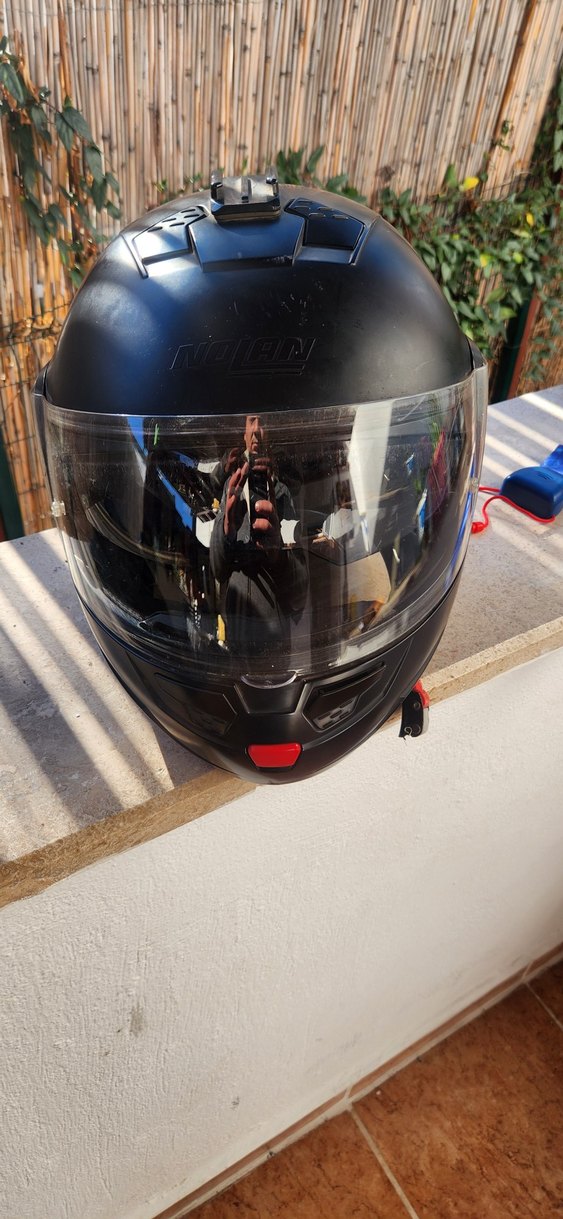 Parlak Siyah Nolan  Kask - Görsel 4