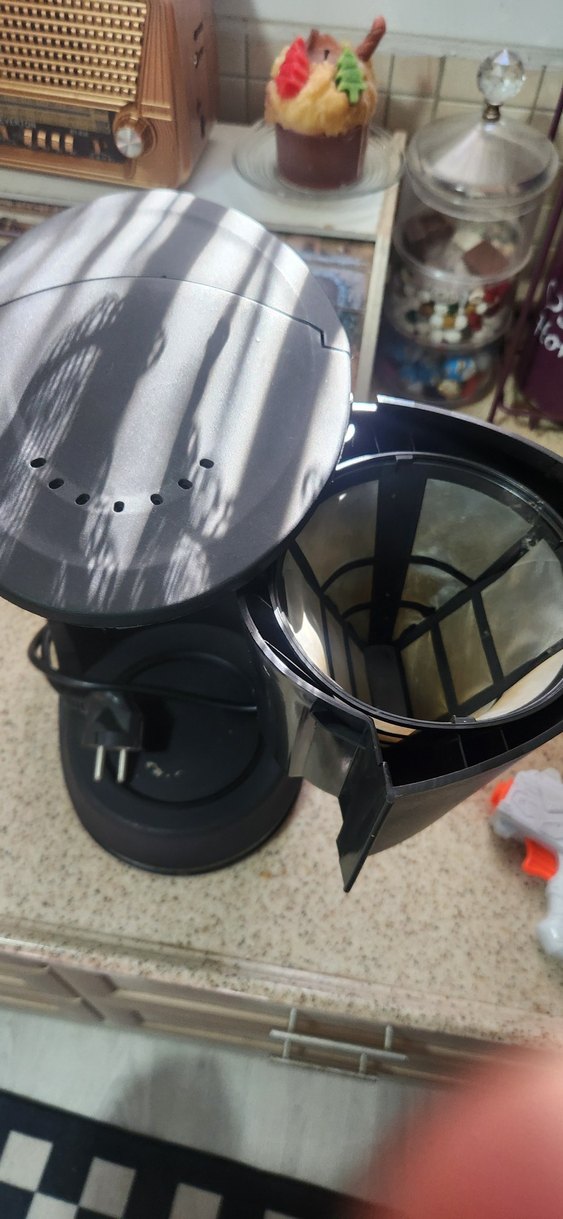 Siyah filtre Kahve Makinesi - Görsel 4