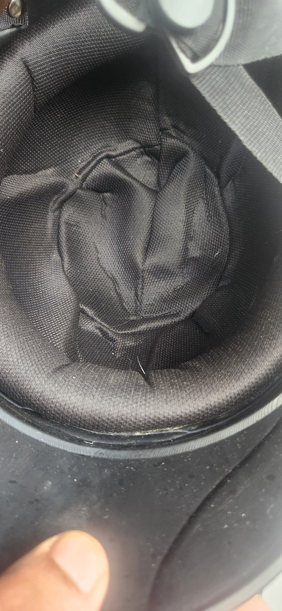 Minimalist Siyah Biker Kask - Görsel 3