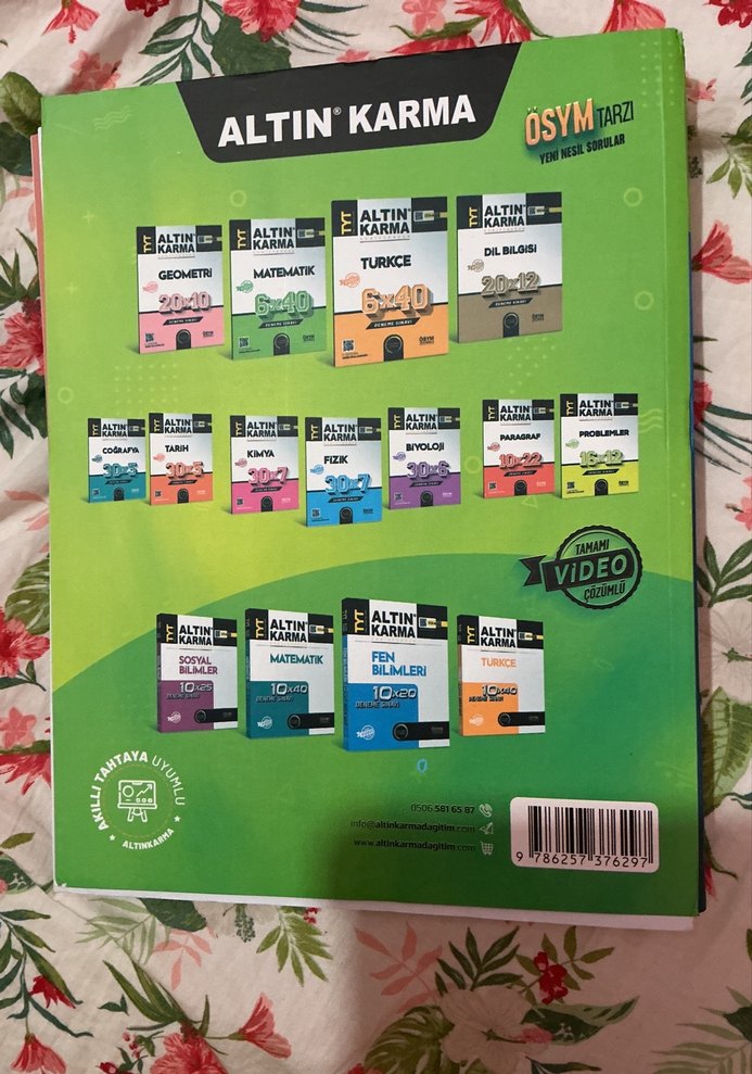 Altın Karma 2024 TYT Deneme Seti 10'lu - Görsel 2