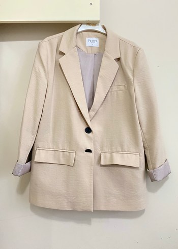 Keten Ceket & Teddy Bear tişört - Görsel 4