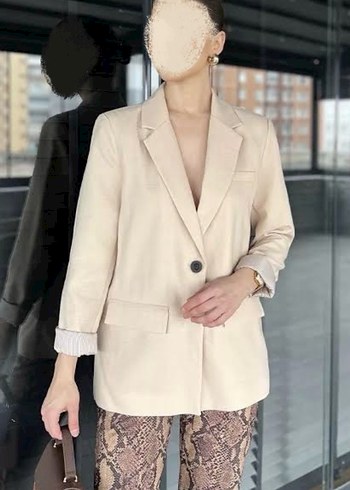 Keten Ceket & Teddy Bear tişört - Görsel 3