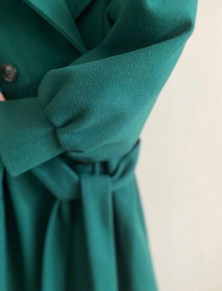 Yeşil Kuşaklı Uzun Kaban - Görsel 5