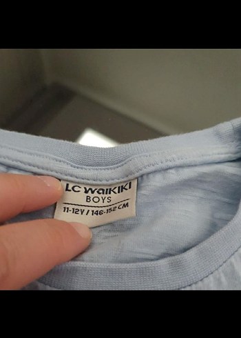 LCW Mavi Baskılı Erkek Tişörtü - Görsel 2