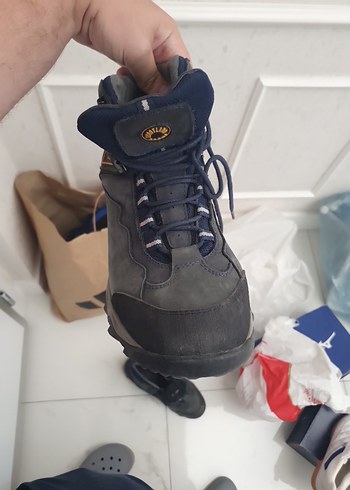 Lacivert Bağcıklı Erkek Outdoor Bot - Görsel 2