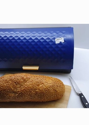 Karaca Koyu Mavi Ekmek Kutusu - Görsel 3