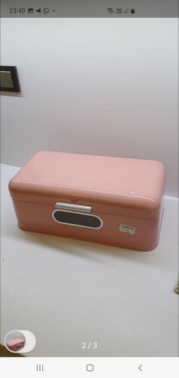 Karaca Pastel Pembe Ekmek Kutusu - Görsel 2